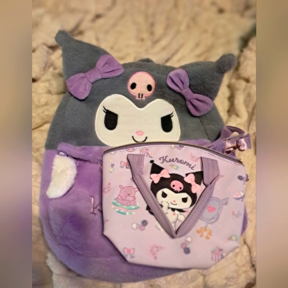 Kuromi Backpack and Crossbody Bag Bundle - Picture 1 of 4